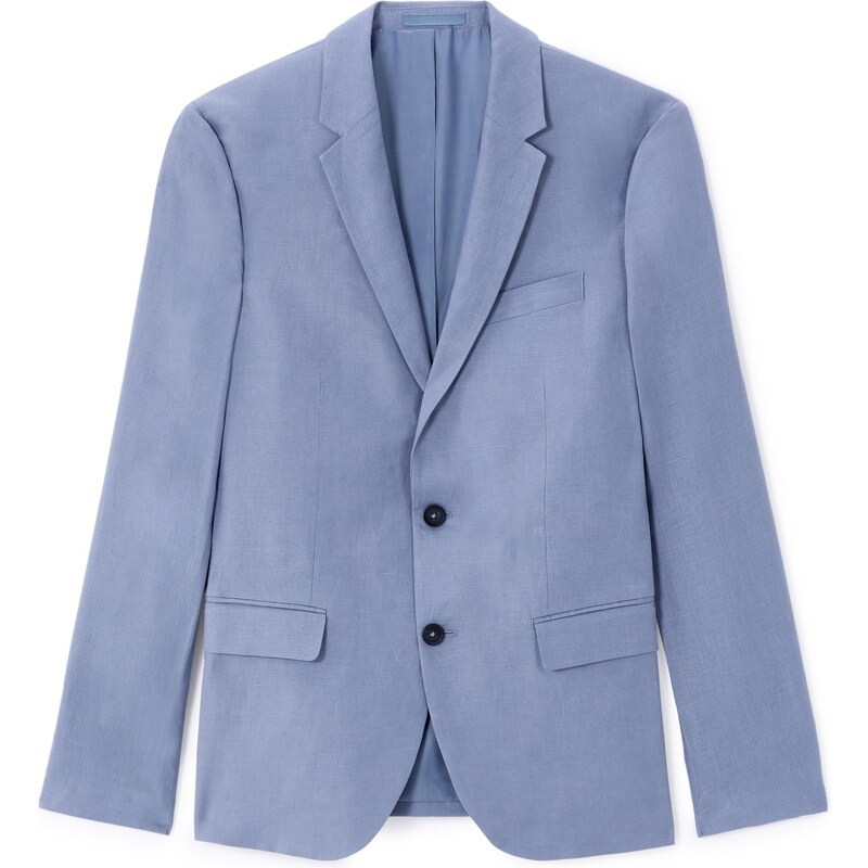 Celio Linen jacket slim Buhot2 - Mens 64693966