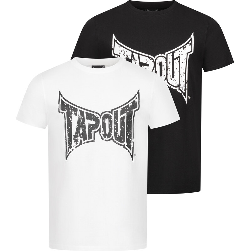Tapout Mens t-shirt regular fit double pack 64695585