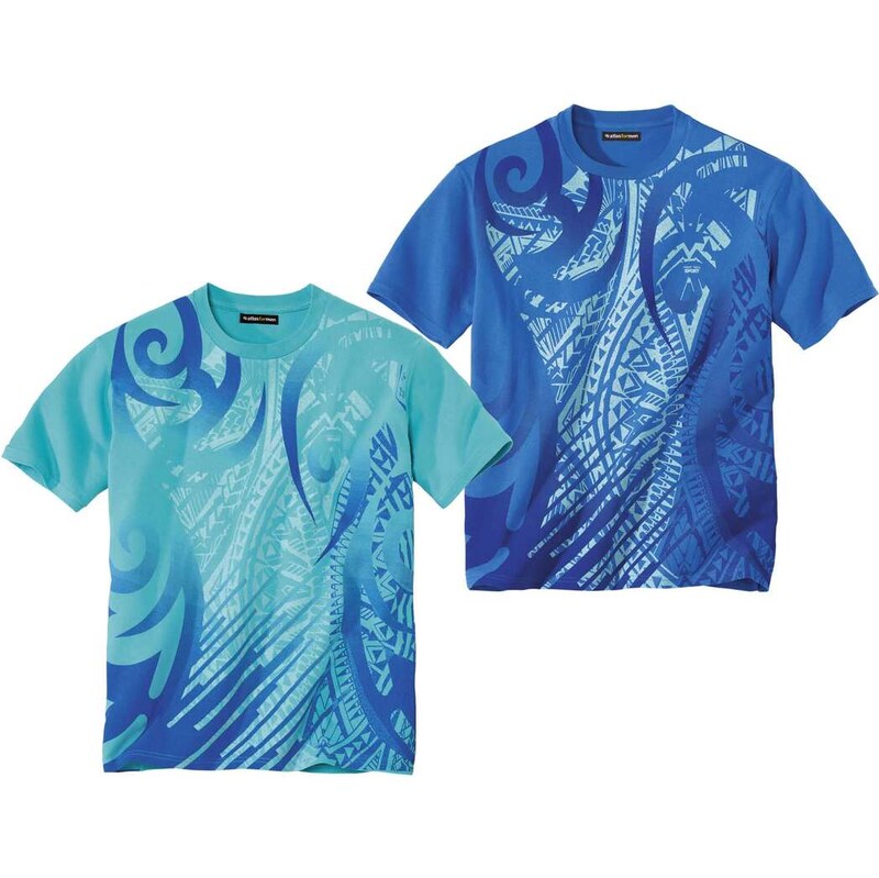 Súprava 2 tričiek Ostrovy Atlas For Men Modrá 64486856