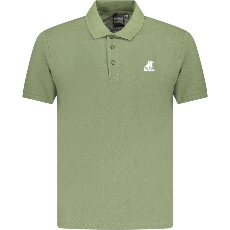 U.S. GRAND Pánske zelené polokošele s krátkym rukávom 64703304