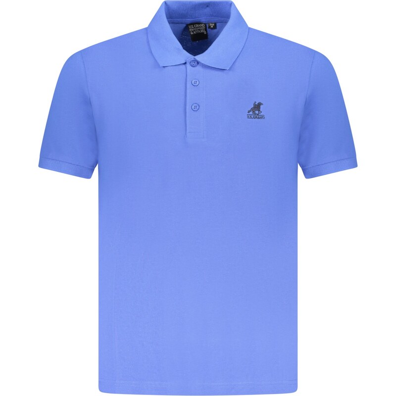 U.S. GRAND Pánske modré polokošele s krátkym rukávom 64703745