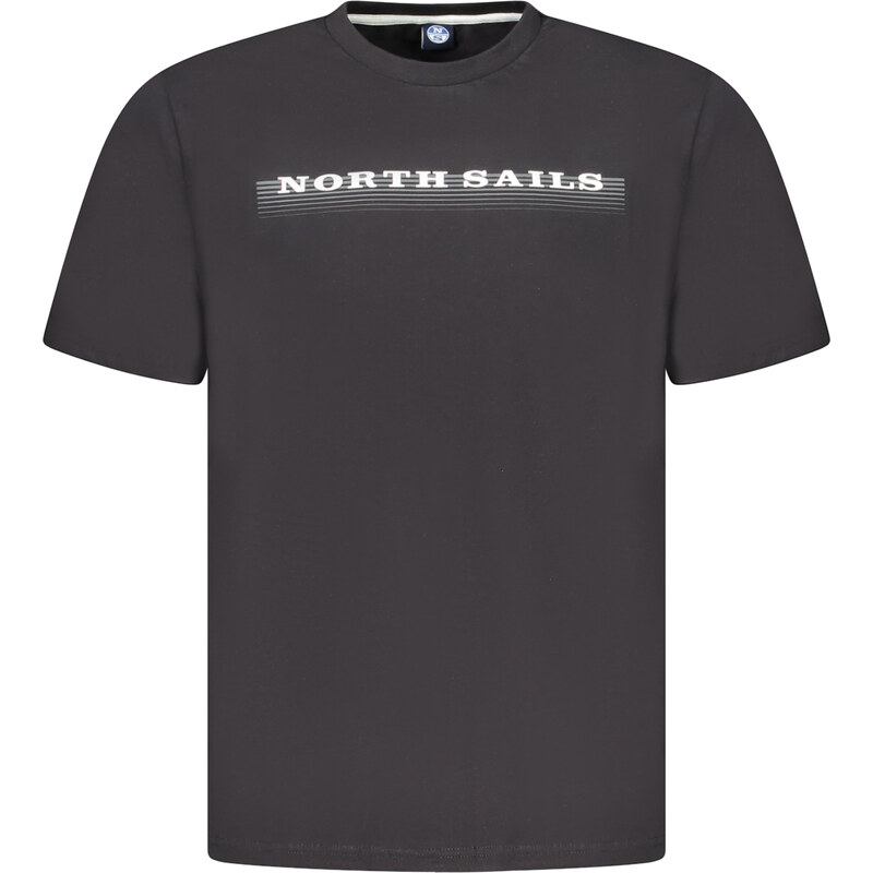 Čierne tričko NORTH SAILS s krátkym rukávom 64704386