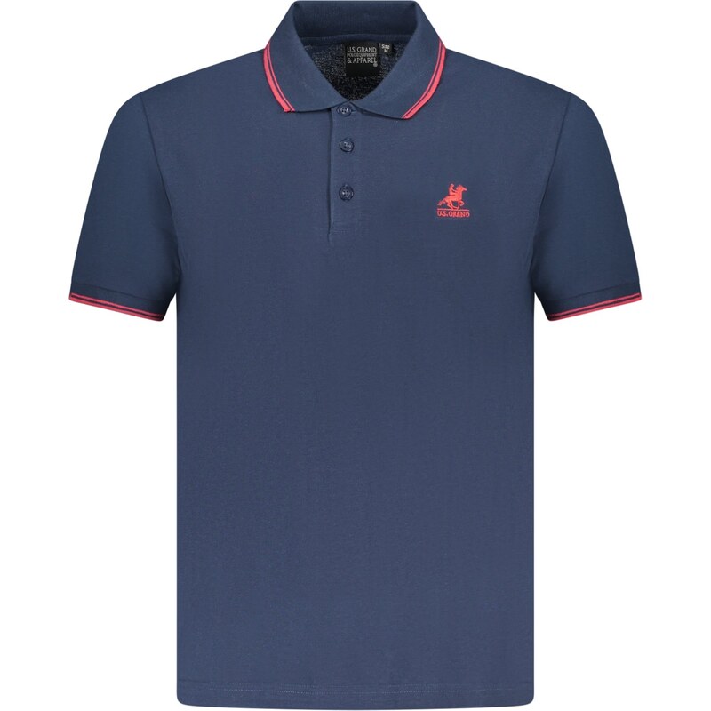 U.S. GRAND US GRAND POLO MENS SHORT SLEEVE POLO BLUE 64707753