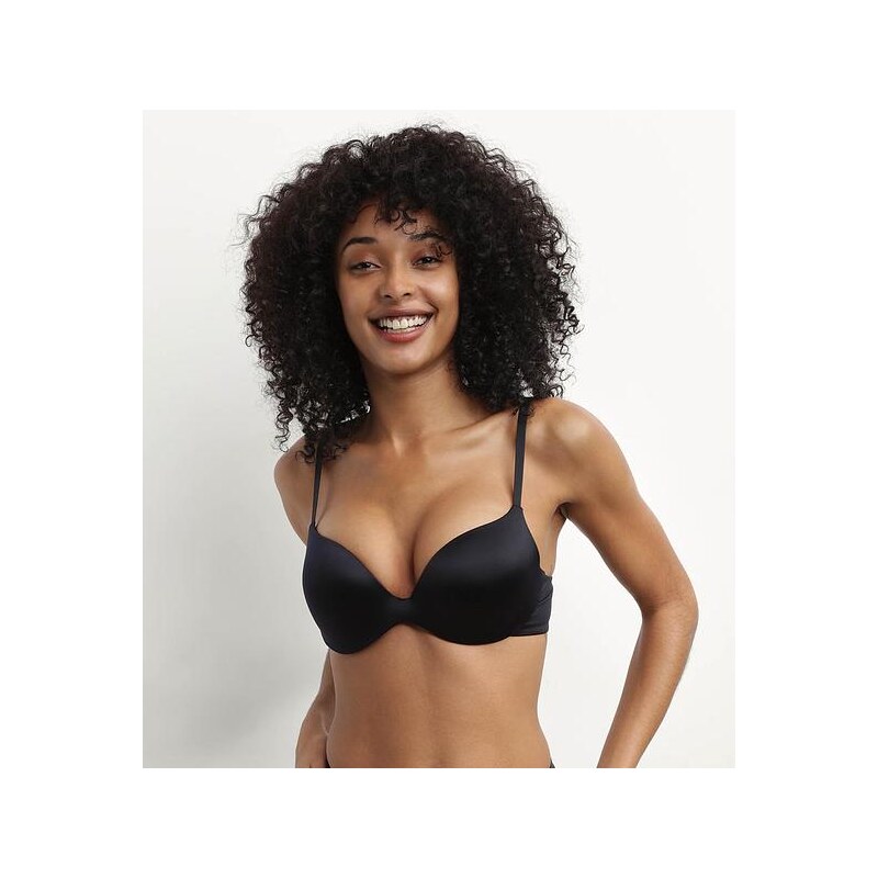 DIM COMFORT PUSH UP BRA - Dámska push up podprsenka - čierna 64712692
