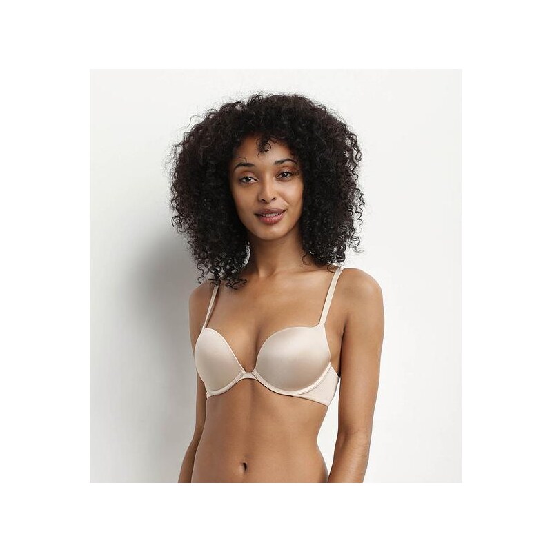 DIM SEXY PUSH UP BRA - Dámska push up podprsenka - telová 64712696