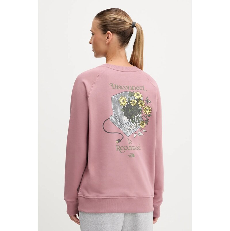 Bavlnená mikina The North Face Connect Relaxed 64500380