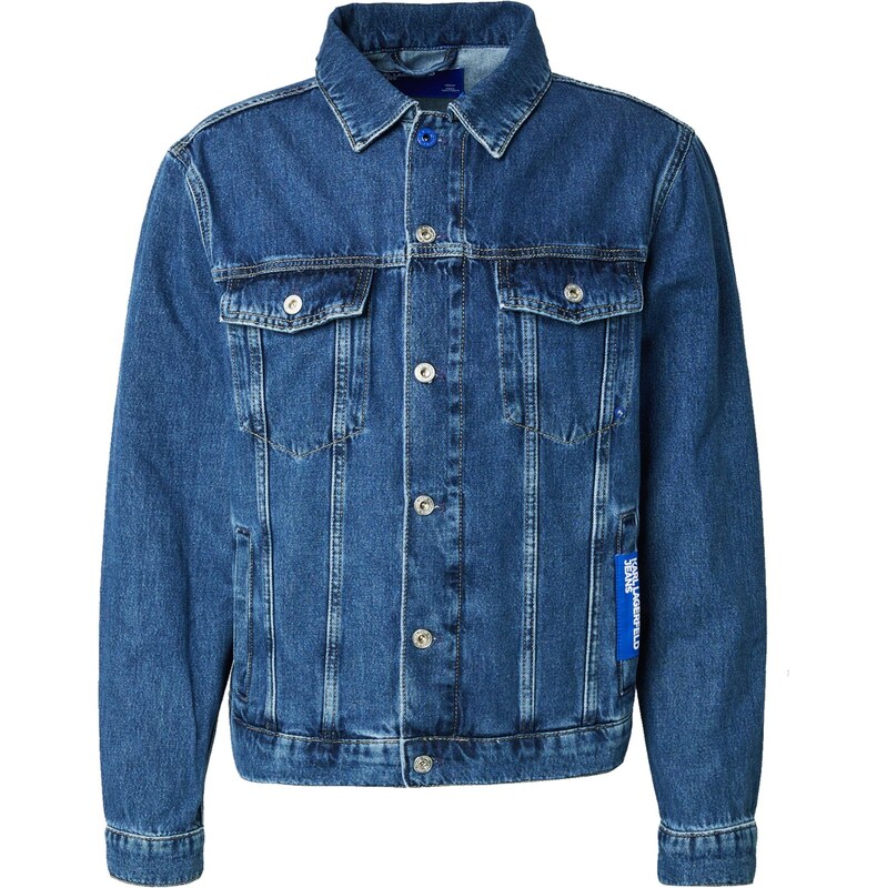 KARL LAGERFELD JEANS Prechodná bunda modrá denim 54335221
