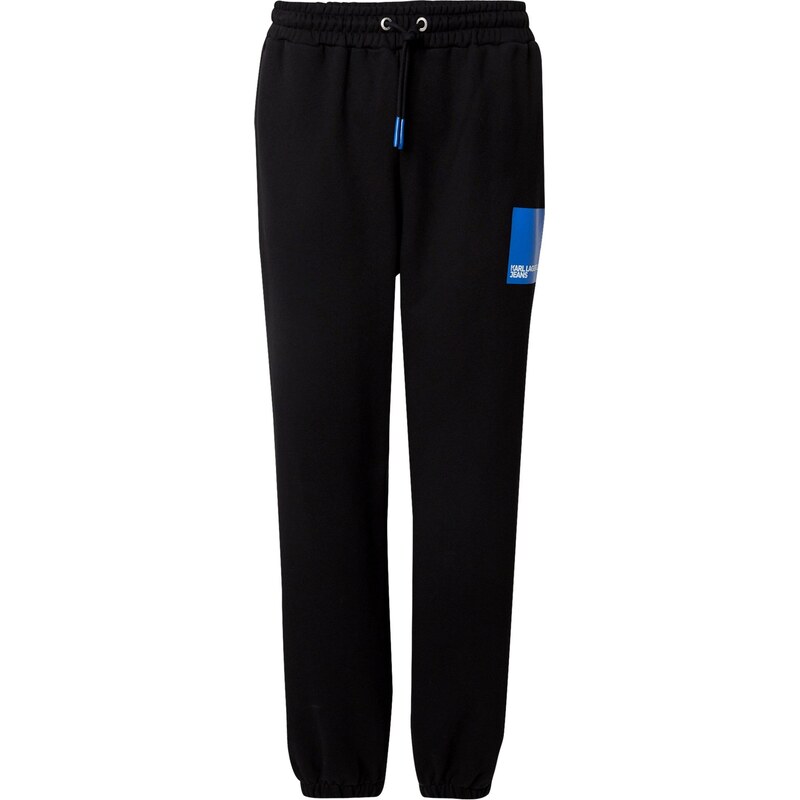 KARL LAGERFELD JEANS Nohavice modrá / čierna / biela 54340252