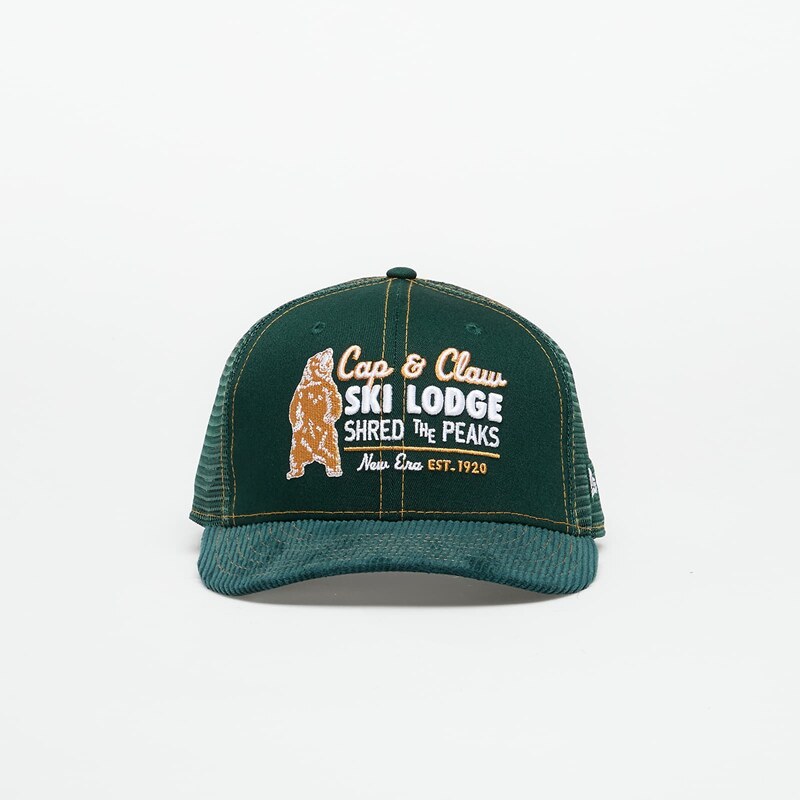 Čiapka New Era 9FIFTY Trucker Cord Cap Dark Green S/M 64491711