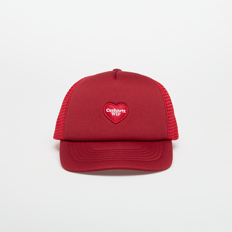 Čiapka Carhartt WIP Heart Patch Trucker Cap Scarlet Universal 64491739