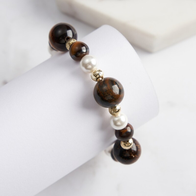 MAJYA Strieborný náramok s príveskami TYLER pozlátený 11884 64582803