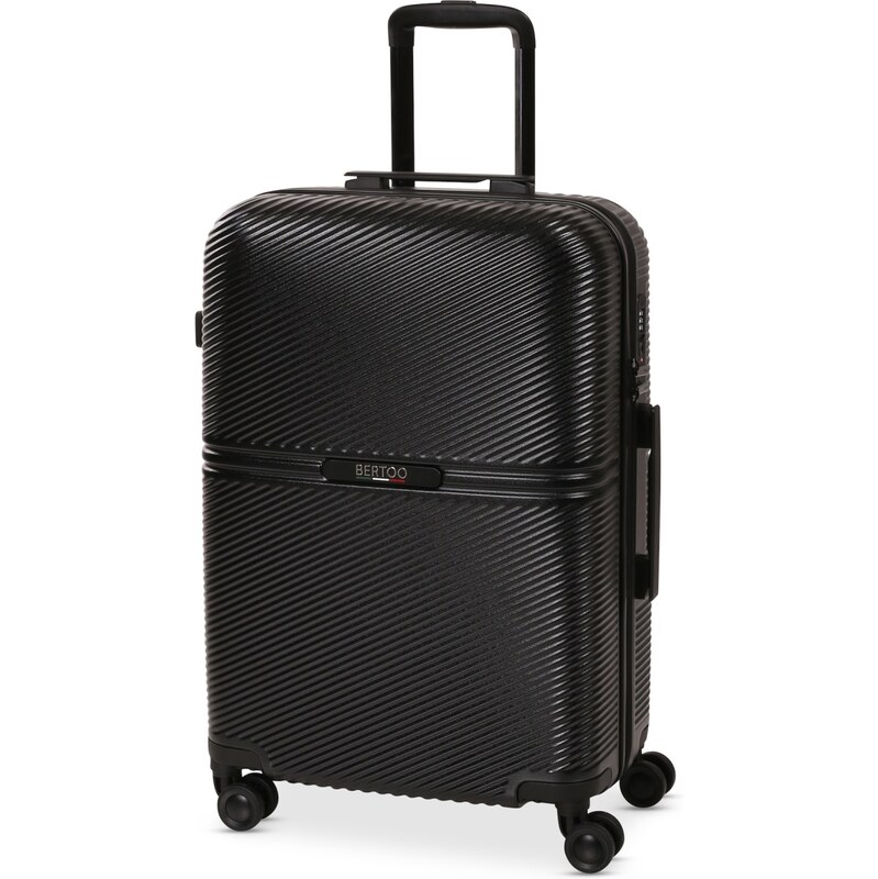 Cestovný kufor BERTOO Monza - čierny 64495243