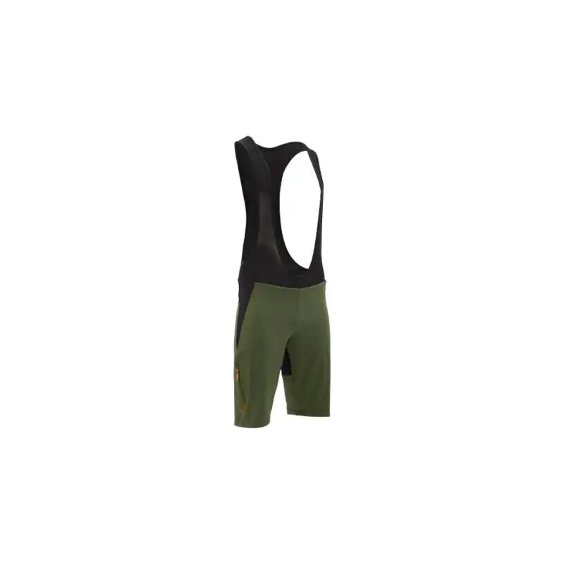 Silvini Barrea pánske kraťasy s vložkou a trakom Olive/Black vel. XL 64495018