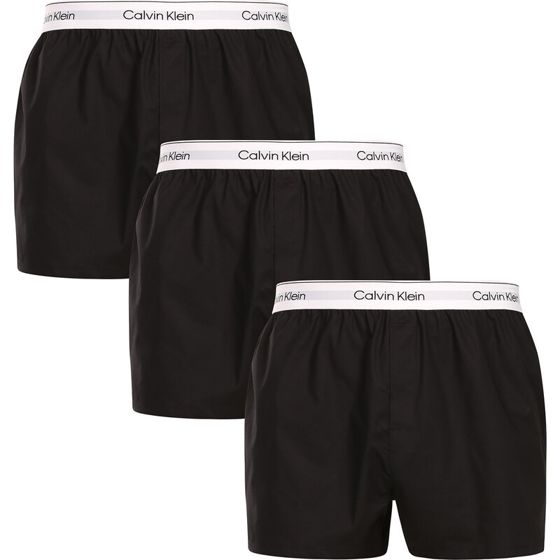 3PACK pánske trenky Calvin Klein čierné (NB4267-UB1) 64494981