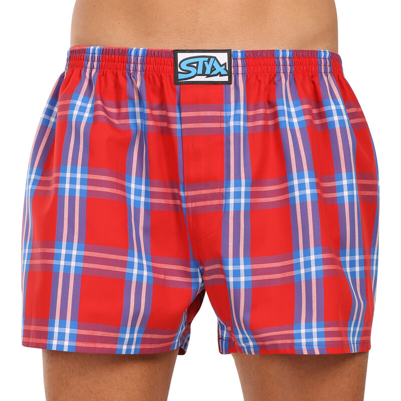 Pánske trenky Styx klasická guma nadrozmer viacfarebné (E1108) 5 65826844