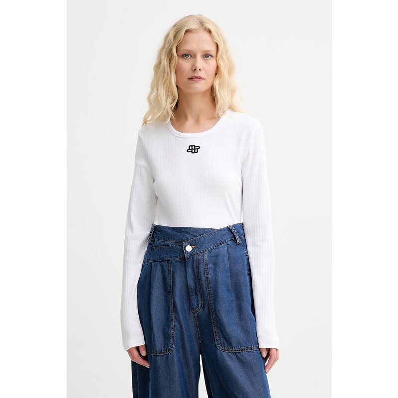 Bavlnené tričko s dlhým rukávom MUNTHE POTE 66513268