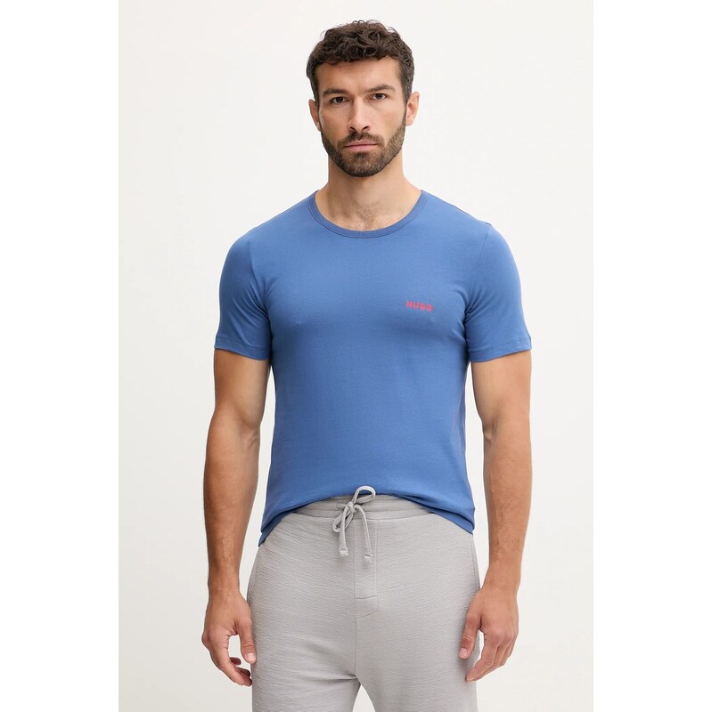 Bavlnené tričko HUGO 3-pak T-SHIRT RN TRIPLET P 61915382