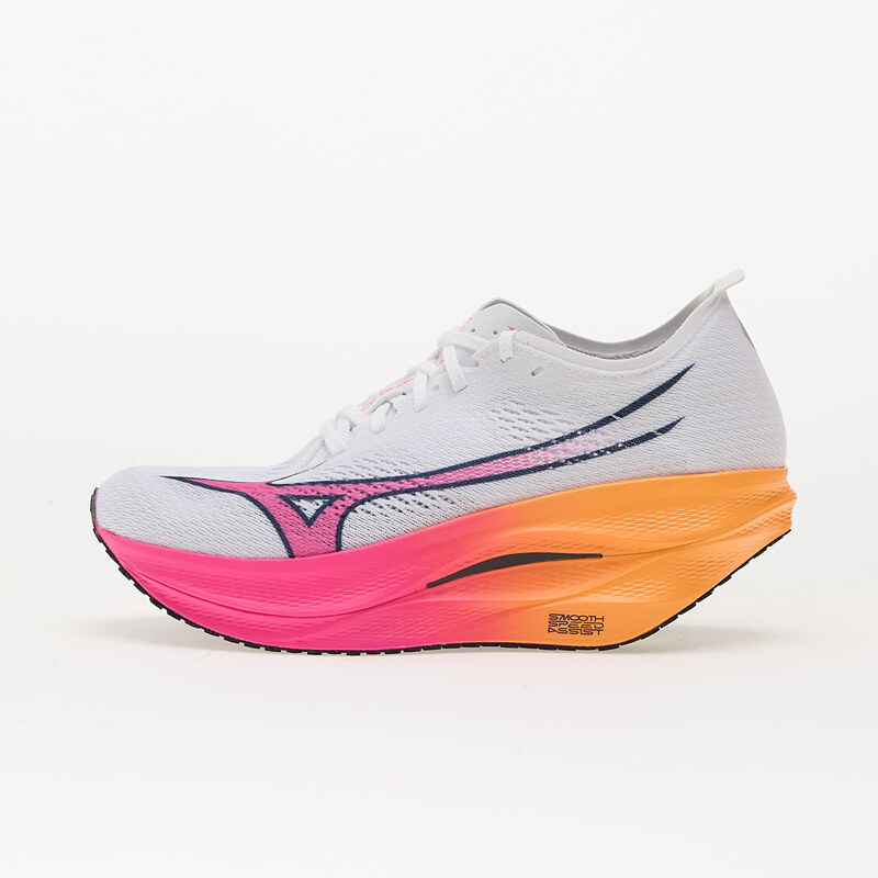 Mizuno Wave Rebellion Pro 3 White/ Pink Tetra/ Tang Orange 64495693