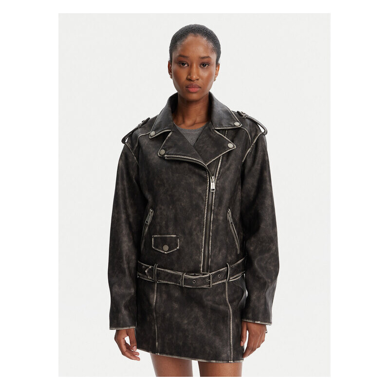 Bunda z imitácie kože Guess 64902917