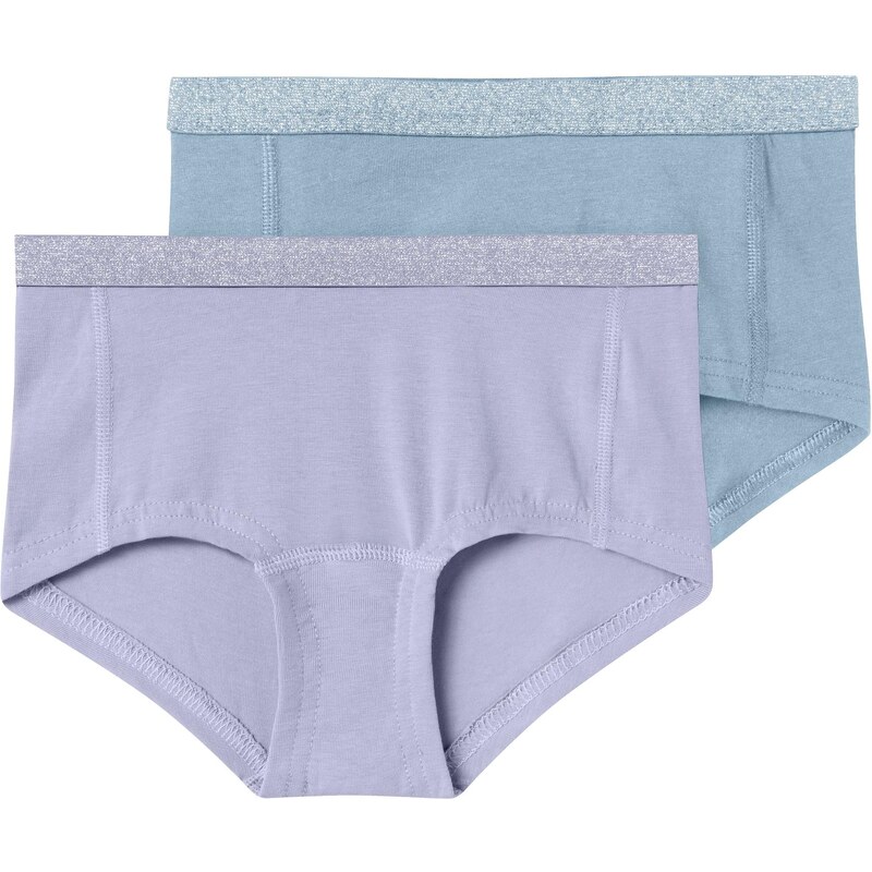 NAME IT Nohavičky svetlomodrá / orgovánová 64500788