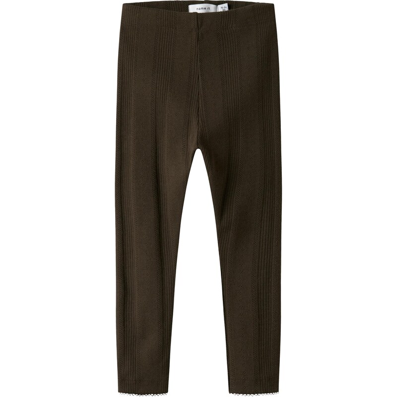 NAME IT Legíny NMFJULIA tmavohnedá 65657858