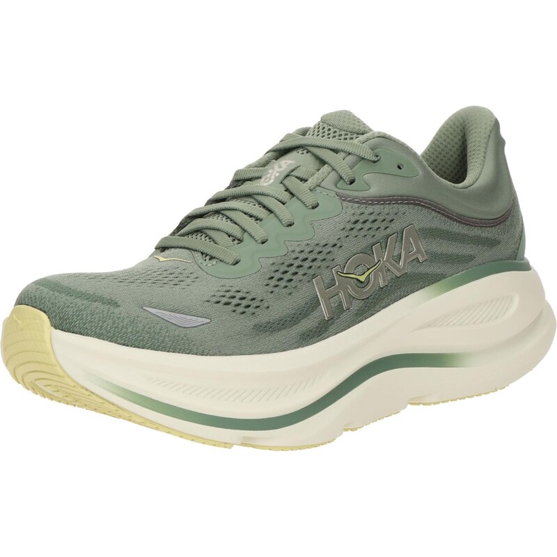 HOKA Bežecká obuv Bondi 9 zelená / trstinová / strieborná 64501217