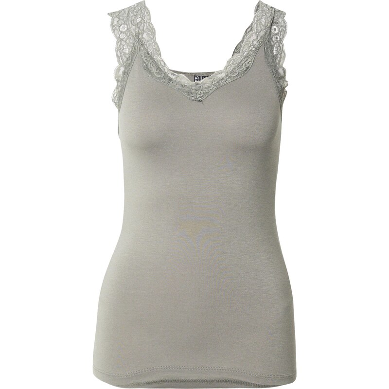 PIECES Top PCBarbera sivá 64501234