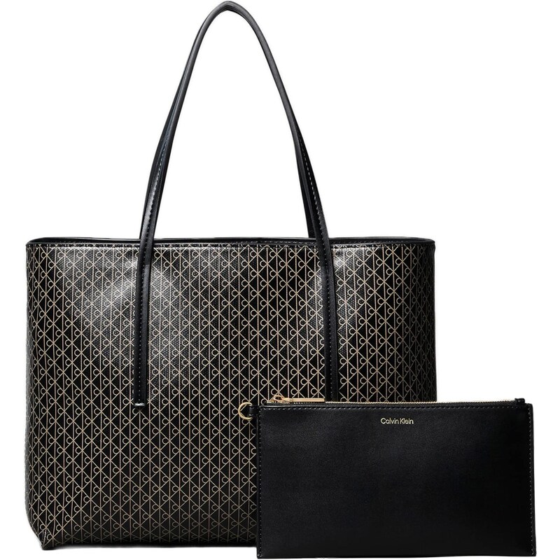 Calvin Klein Shopper béžová / čierna 64501011