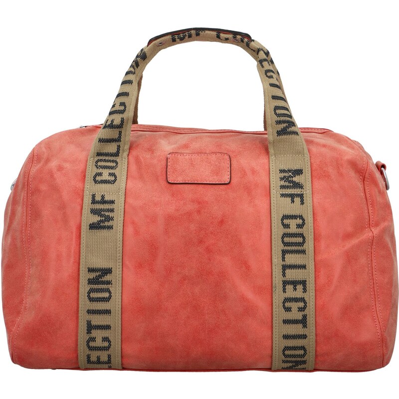 Coveri Cestovná dámska koženková taška Gita new, červená 66429826