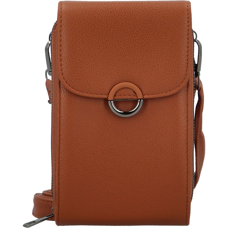 Dámska crossbody kabelka hnedá - Firenze Aristea hnedá 64500372