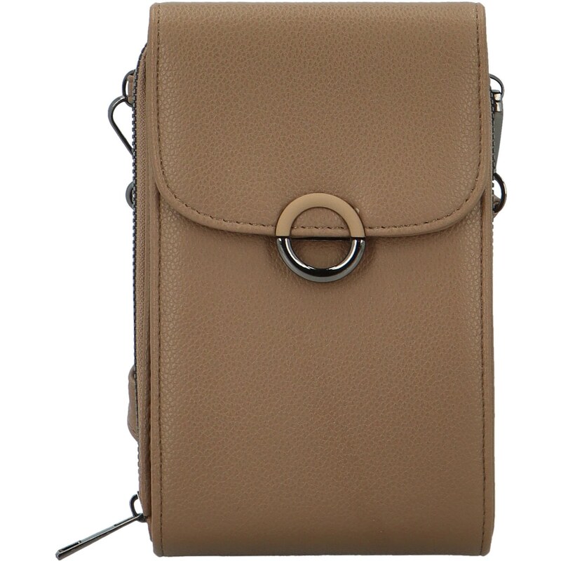 Dámska crossbody kabelka camel - Firenze Aristea Camel 64500370