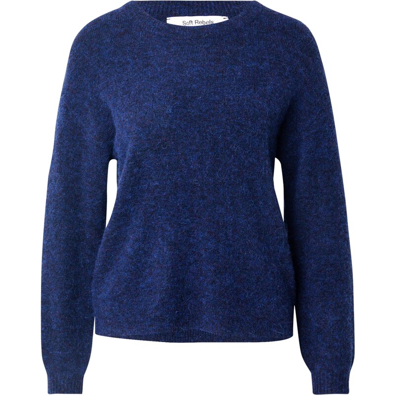 Soft Rebels Sveter Allison tmavomodrá 65884592