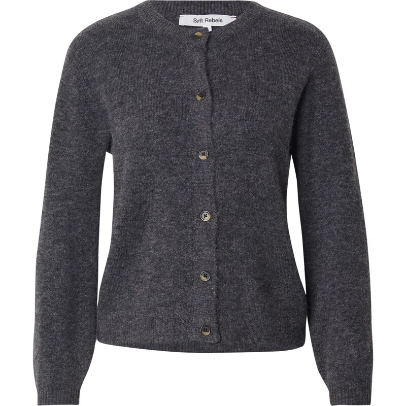 Soft Rebels Kardigán Allison tmavosivá 64513290