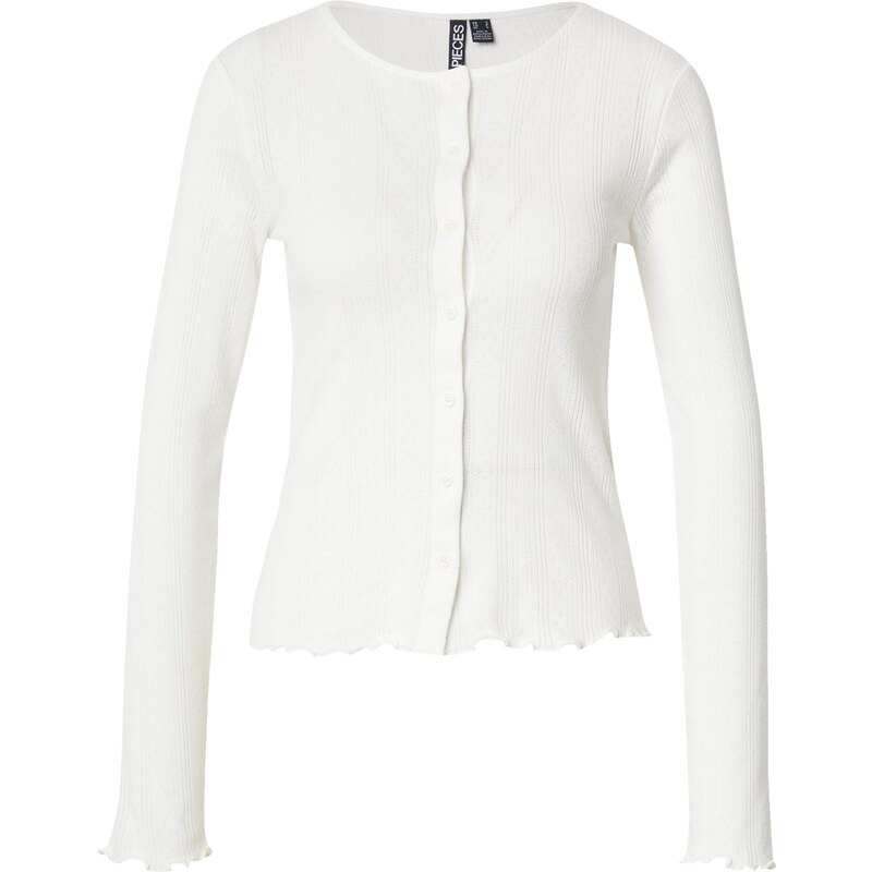 PIECES Kardigán biela 65536054