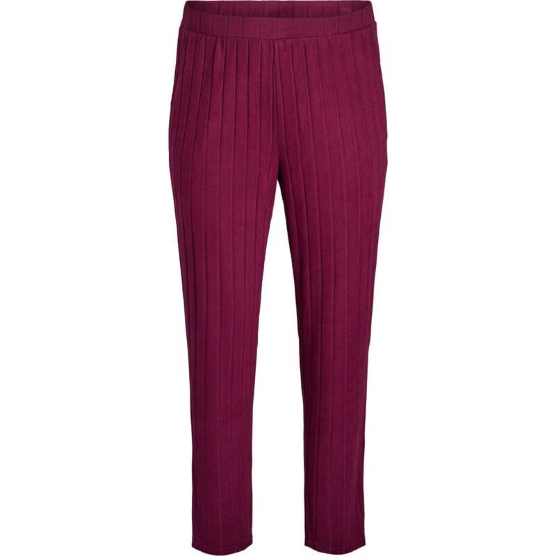 Zizzi Nohavice LUNA burgundská 65883599