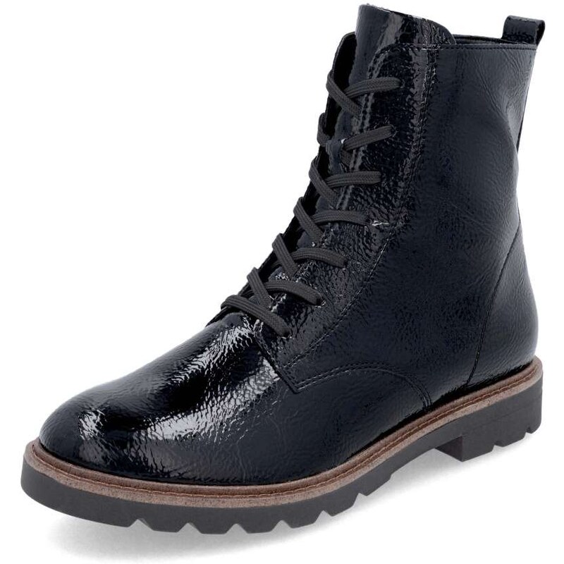 RIEKER Dámska členková obuv REMONTE D2Q71-03 čierna W5 64501602