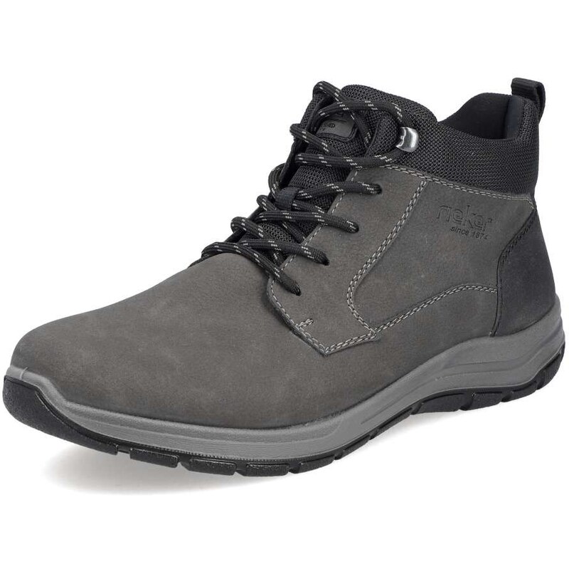 Pánska členková obuv RIEKER 03605-45 sivá W5 64501611