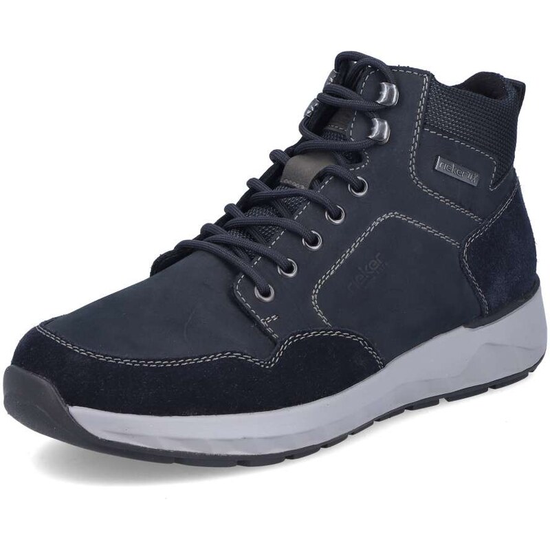 Pánska členková obuv RIEKER 11530-14 modrá W5 64501612