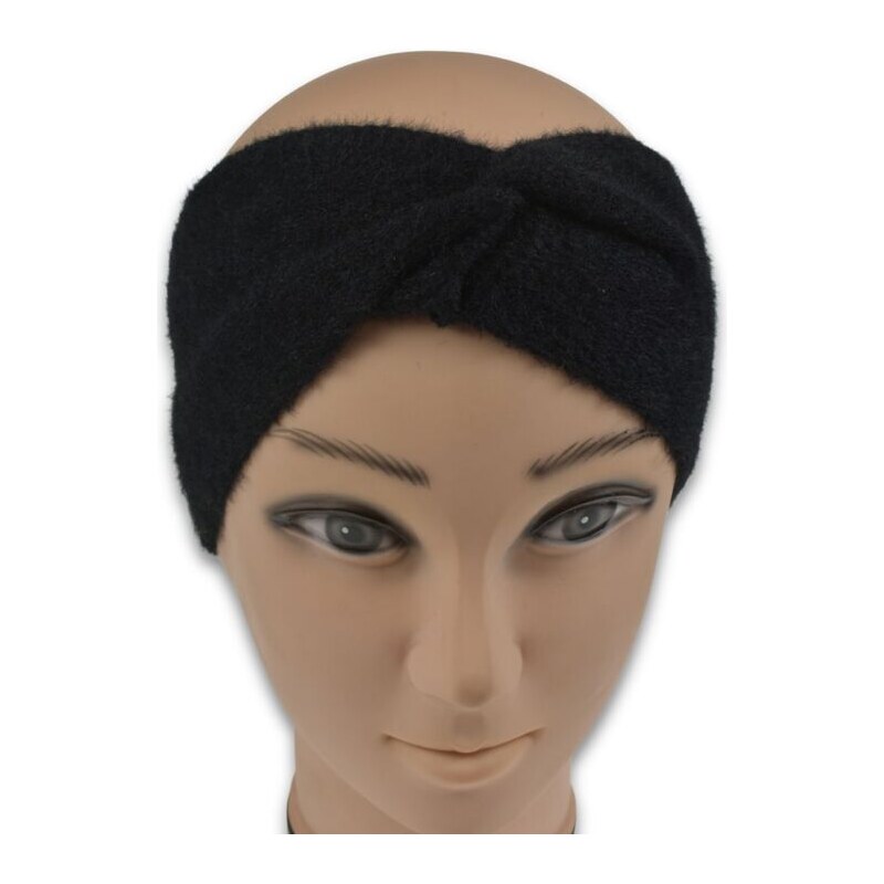 JOHN-C Čierna čelenka BARE 2 64501813