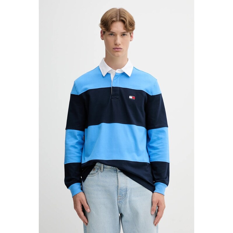 Bavlnené tričko s dlhým rukávom Tommy Jeans 64511164