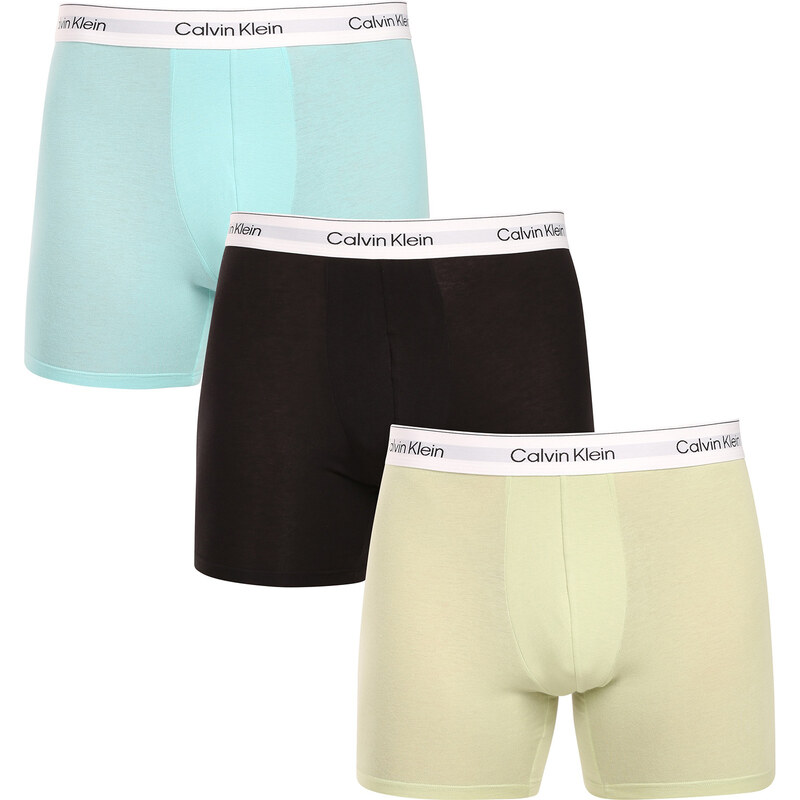 3PACK pánske boxerky Calvin Klein čierné (NB4394-VQX) 64501922