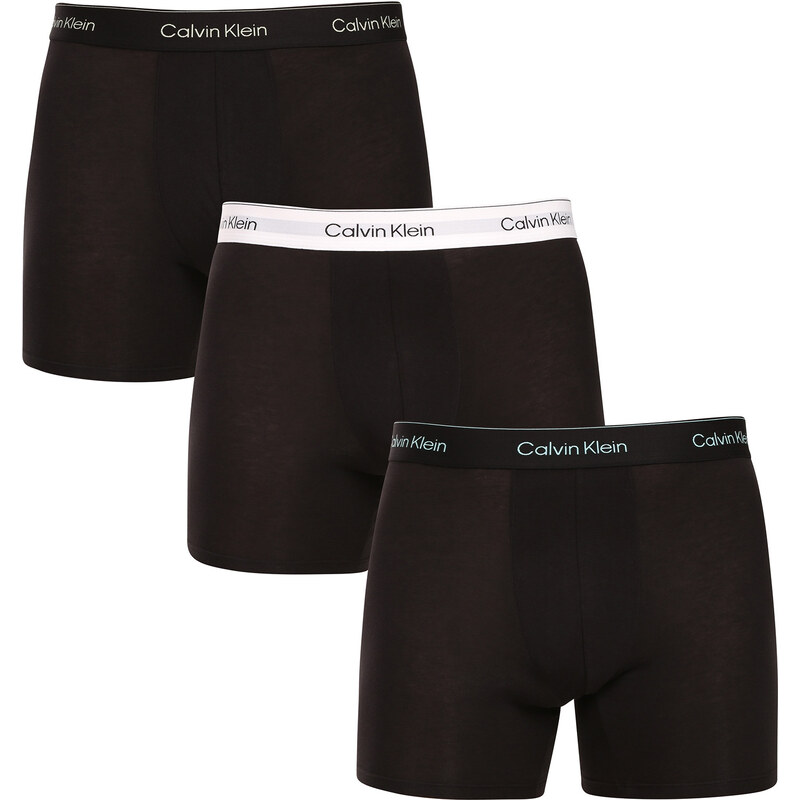 3PACK pánske boxerky Calvin Klein čierné (NB4394-VR9) 64501921