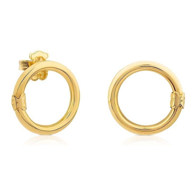 Tous Pozlátené visiace náušnice Hold 1000075700 66591569