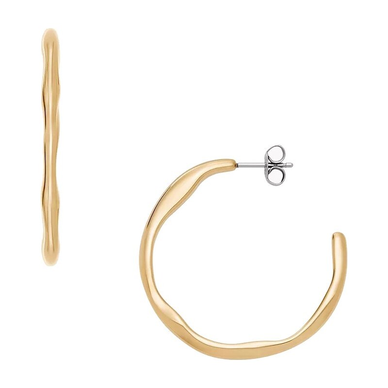 Skagen Slušivé pozlátené kruhy Moderne Stak SKJ1870710 66593404