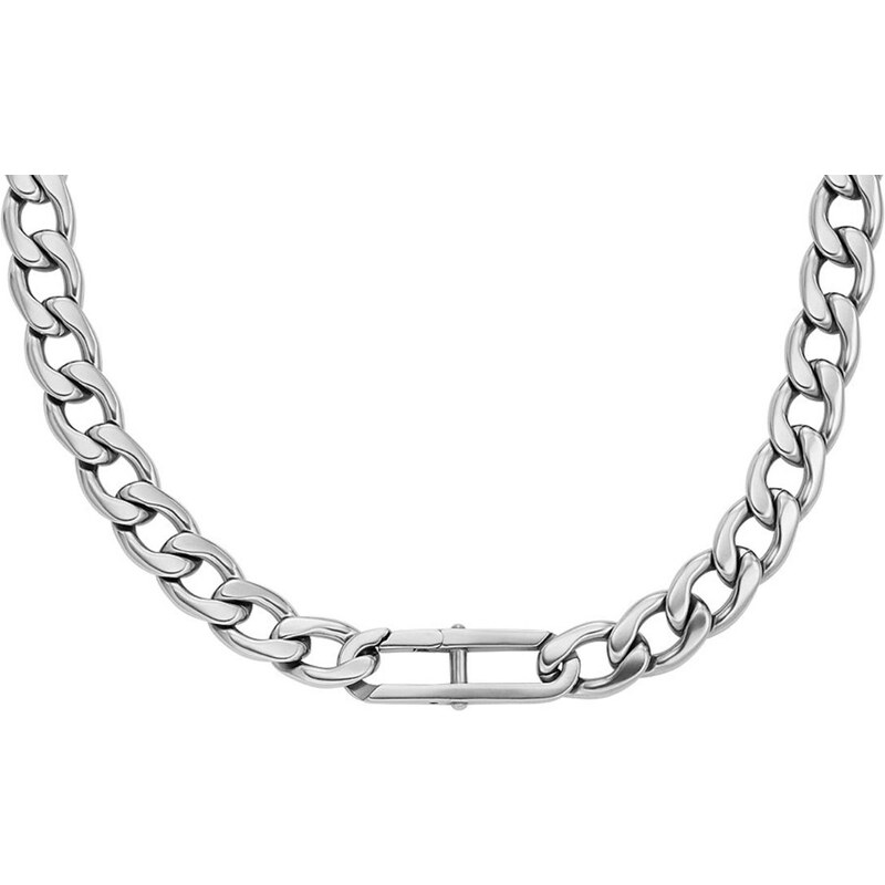 Fossil Masívny oceľový náhrdelník/retiazka pre mužov Heritage 66593747