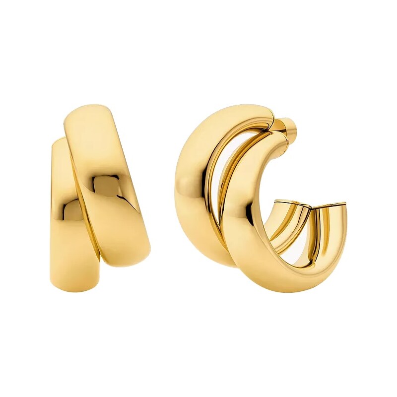 Michael Kors Neprehliadnuteľné kruhové náušnice MKJ842100710 66594362