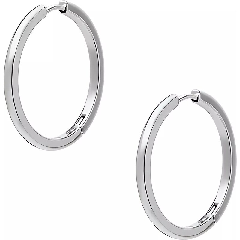 Fossil Nadčasové oceľové kruhy Ellis All Stacked Up JF04743040 66586781