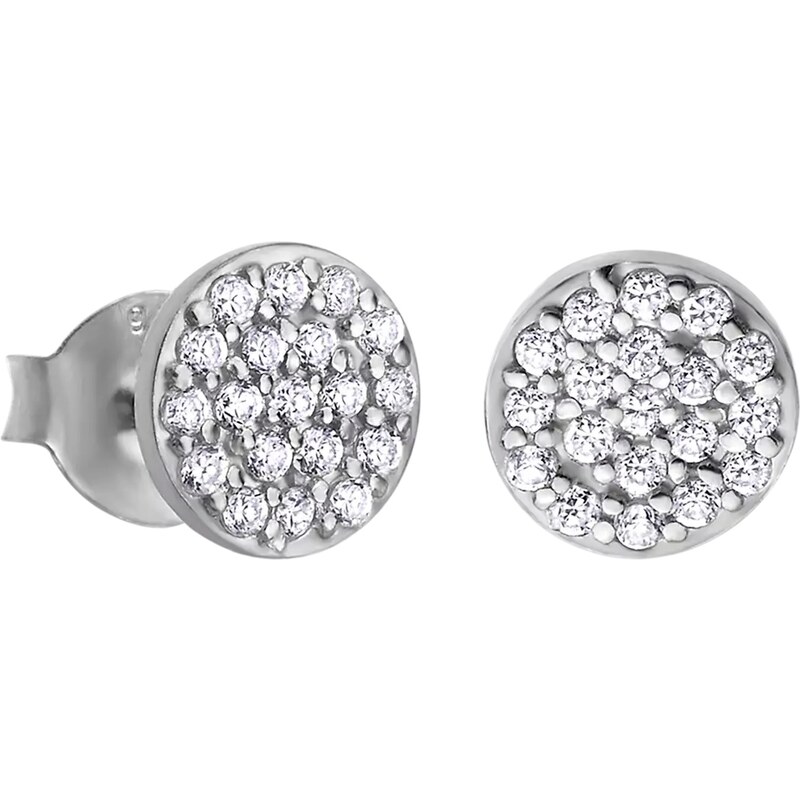 Lotus Silver Trblietavé strieborné náušnice s čírymi zirkónmi LP1258-4 66592700