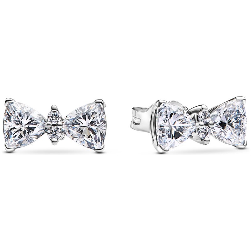 Pandora Trblietavé náušnice zo striebra mašličky Timeless 293506C01 66587943