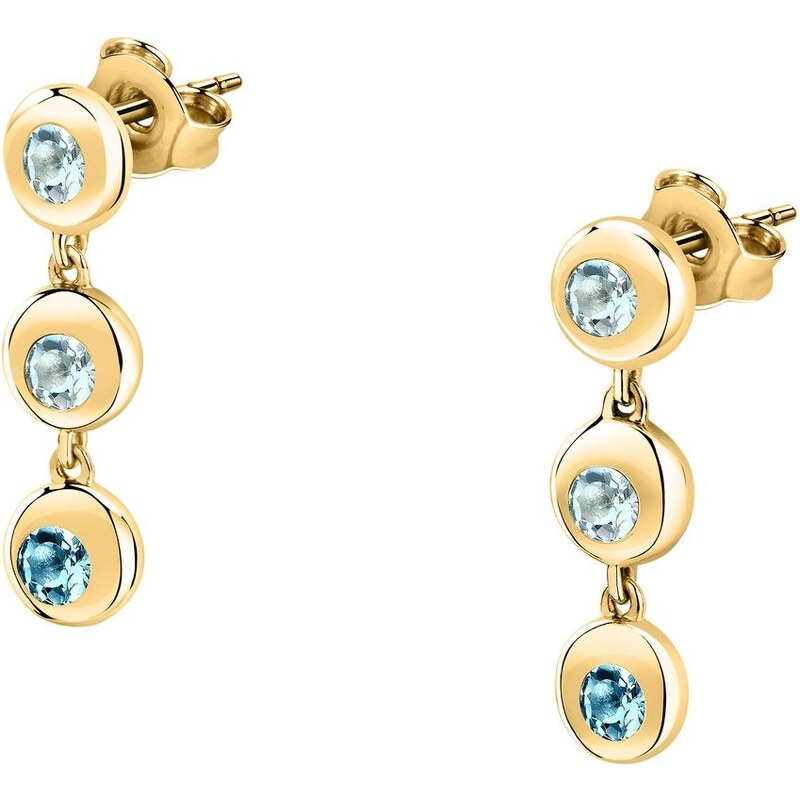 Morellato Visiace pozlátené náušnice s topásami Semipreziose SAXN18 66578762